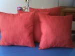 Accent throw pillows